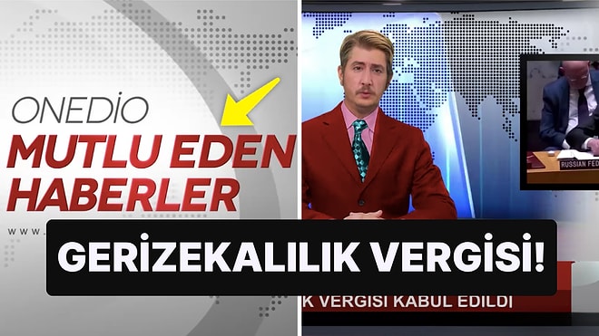 Mutlu Eden Haberler 2. Bölüm: Gerizekalılık Vergisi Geliyor, Herkes 36 Beden Oluyor!