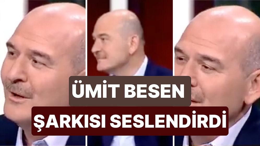 Süleyman Soylu Bu Sefer de Canlı Yayıda Ümit Besen Şarkısı Söyledi