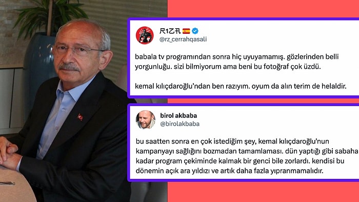 Ümit Özdağ Görüşmesinde Çekilen Fotoğrafta Kemal Kılıçdaroğlu'nun Uykusuz Hali Dikkat Çekti