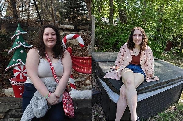 14. "3 yıl içinde 40 kilo verdim ve hayatımda ilk defa normal bir BKI(BMI) oranına sahibim!"