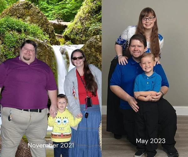2. "Konuşabileceğim çok arkadaşım yok ve biraz motivasyon iyi olabilirdi. Karım ve çocuğum için 13 ayda 90 kilo verdim."