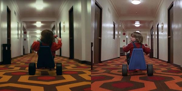 7. Huzursuzluk yaratmak için Kubrick, sahnelere birtakım çelişkiler ekledi...