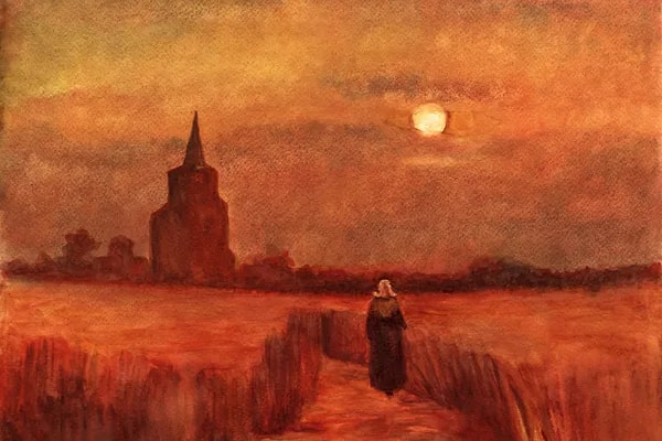 3. А какого цвета больше всего на этой картине?