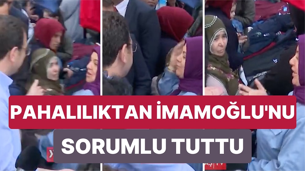 Pahalılıktan İmamoğlu’nu Sorumlu Tuttu: "Her şey Çok Güzel Olacak Demiştiniz ama Görüyorsunuz Ekonomiyi”