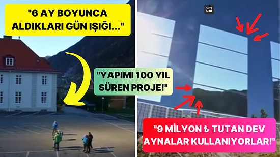 Yılın 6 Ayı Karanlıklara Gömülen Rjukan Kasabasının Bulduğu Çözüm Yöntemini Görmelisiniz!