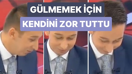 BengüTürk Canlı Yayınında Kameraman Düşünce Sunucu Cem Açıkgöz Gülmemek İçin Kendisini Zor Tuttu