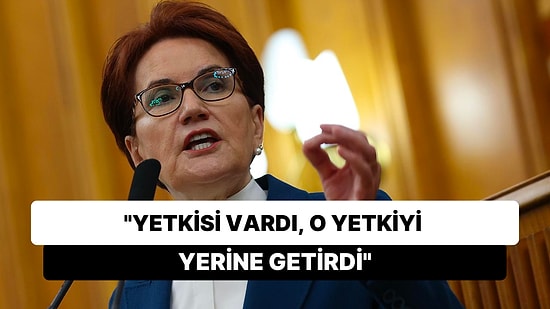 Kılıçdaroğlu - Özdağ Görüşmesi Sorulan Akşener: "Yetkisi Vardı, O Yetkiyi Yerine Getirdi"