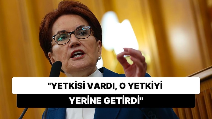 Kılıçdaroğlu - Özdağ Görüşmesi Sorulan Akşener: "Yetkisi Vardı, O Yetkiyi Yerine Getirdi"