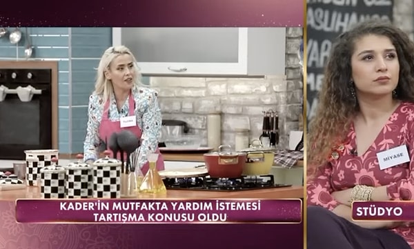 Tuğba rakibine yardım etti!