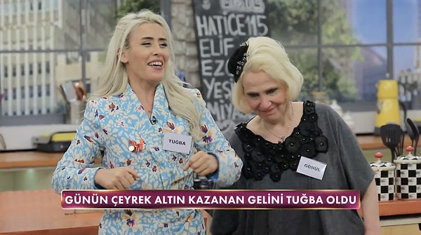 Gelinim Mutfakta Bugün Çeyrek Altın Kazanan Gelin: Tuğba oldu!