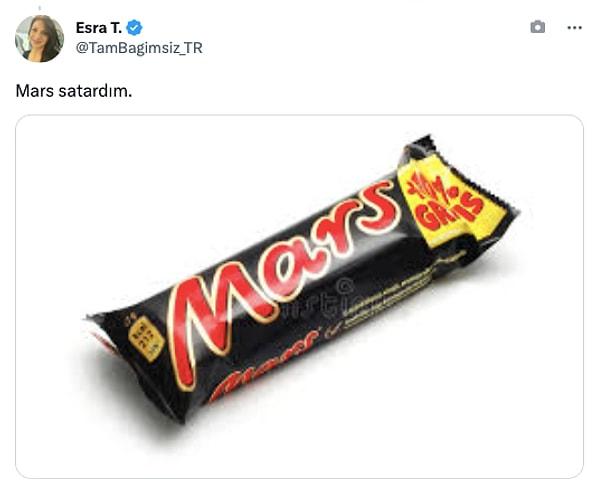 Hayal bu ya, kullanıcılar eğer Mars'ta yaşıyor olsalardı yapacakları işleri biraz da goygoy ekleyerek anlattılar: "Mars satardım"😅