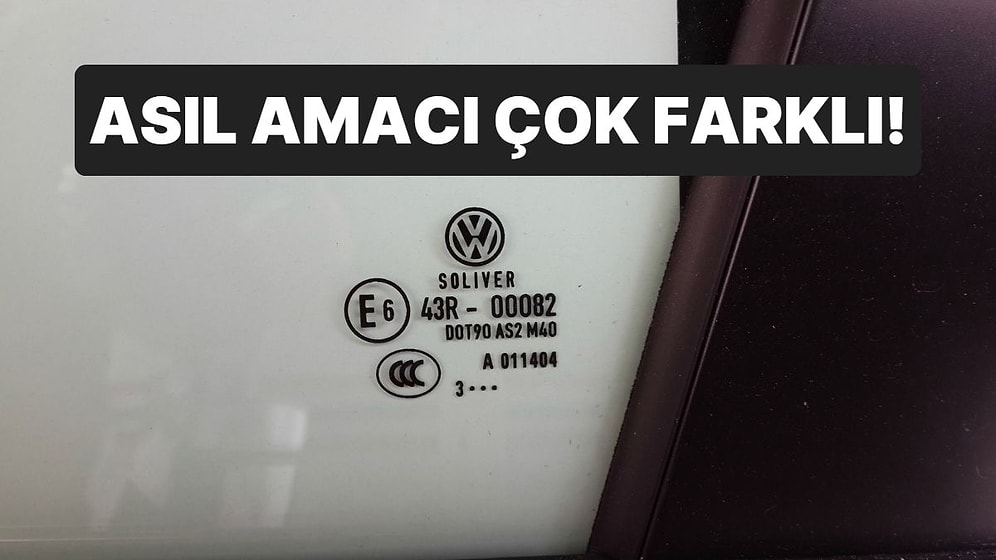 Araba Camlarında Gördüğümüz, Ancak Amacını Anlayamadığımız Siyah Kodlar Aslında Ne İşe Yarıyor?