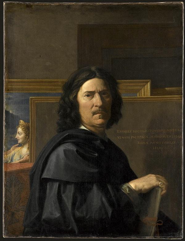 Gittiği Roma'da klasik sanatlara ilgi duymaya başlayan Poussin, ilgisini eserlerine taşıdı.
