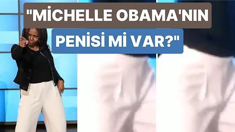 Michelle Obama'nın Dans Ettiği Anlar Gündem Oldu: "Michelle Obamanın Penisi mi Var?"