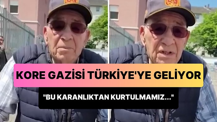 Almanya'da Yaşayan 84 Yaşındaki Kore Gazisi Oy Kullanmak İçin Türkiye'ye Geliyor