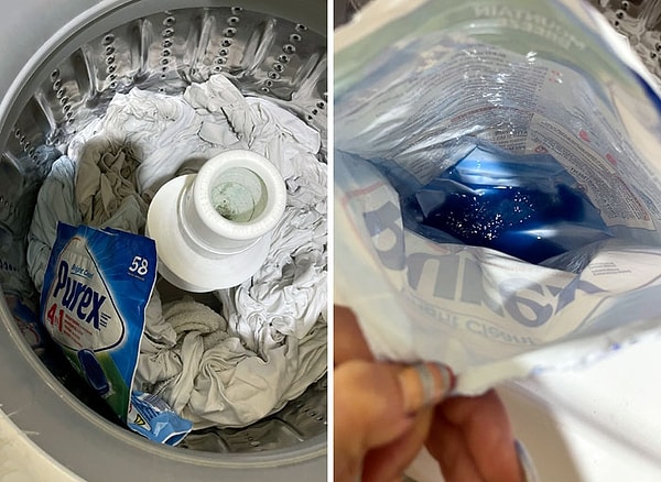 25. «Мой муж пытался постирать»