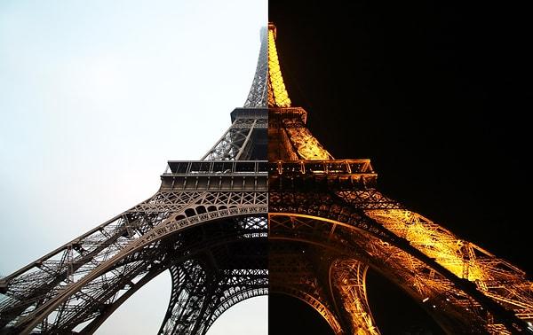 Eiffel Kulesi'nin yazın boyunun değişmesi yapımında kullanılan metaller yüzündendir.