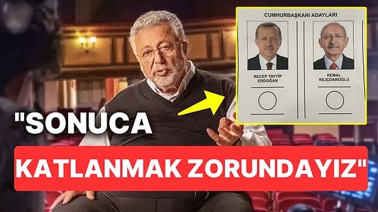 Metin Akpınar Cumhurbaşkanlığı Seçimi 'Hakkında Bükemediğin Bileği Öpeceksin' İfadelerini Kullandı