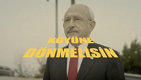 Kemal Kılıçdaroğlu'na durup durup "köyüne dönmelisin" dediği o muhteşeme eserin sözleri şöyle: