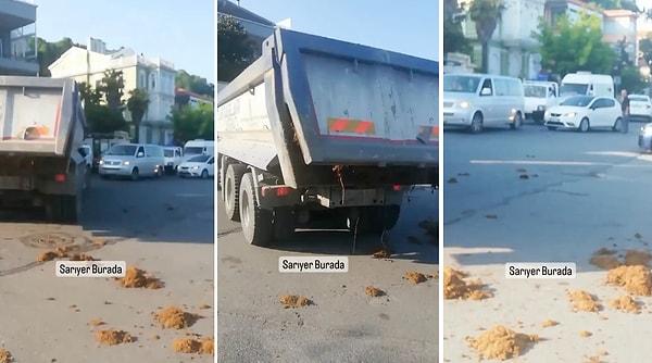 Görüntülerdeki olayın CHP'li Sarıyer Belediyesi'ni karalamak için bilerek yapıldığı iddia edildi.