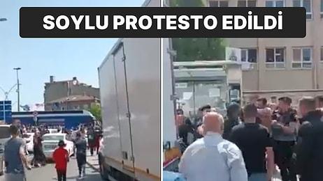 Süleyman Soylu Gazi Mahallesi’nde Protesto Edildi: ‘PKK ile CHP’yi İç İçe Koymuşsunuz”