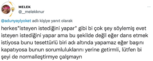 3. Tabii ki aynı paylaşımı yapan kullanıcı gibi ayrıştırıcı cümleler kuranlar vardı👇