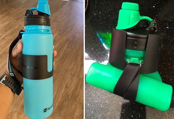 12. Складная бутылка для воды.