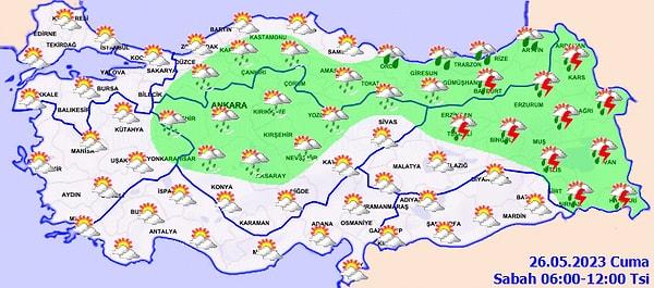 İstanbul ve İzmir'de Yağmur Yağacak mı?