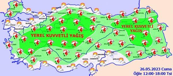 26 Mayıs Ankara Hava Durumu