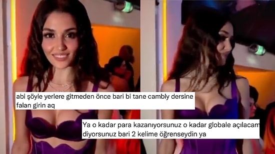 Hande Erçel'in İngilizce Sorulan Soruya Verdiği Cevap Goygoycuların Eline Fena Halde Düştü!