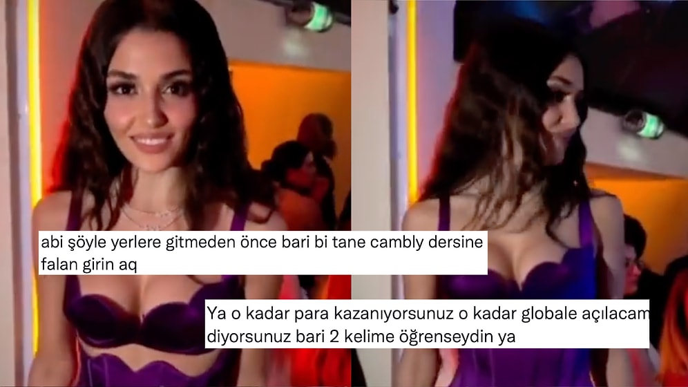 Hande Erçel'in İngilizce Sorulan Soruya Verdiği Cevap Goygoycuların Eline Fena Halde Düştü!