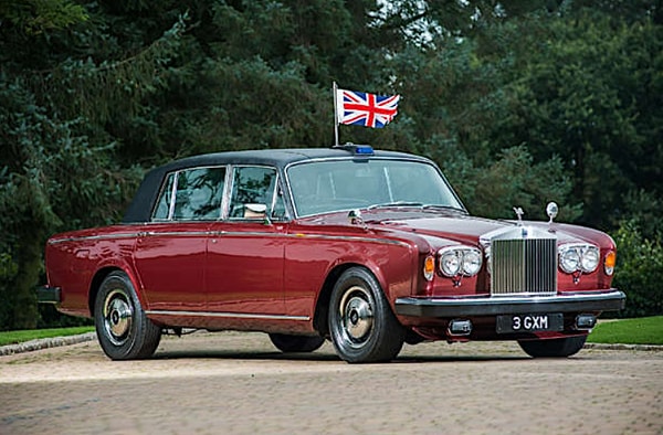 28. Rolls-Royce Silver Wraith II — ринцесса Маргарет