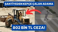 Uçağı Kaçıracağını Anlayınca Kepçe Çalarak Yola Koyulan Adam 'Bu Kadar da Olmaz' Dedirtti!