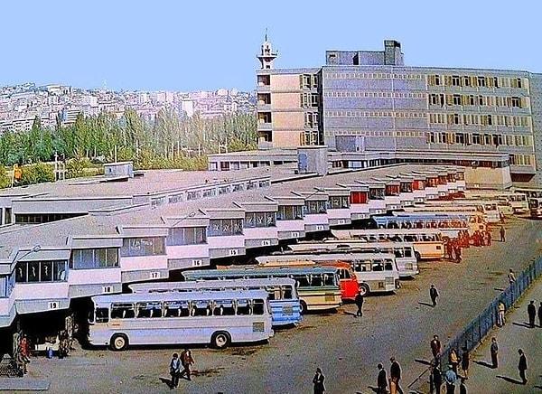 12. Eski Ankara Otogarı AŞOT. (1970)
