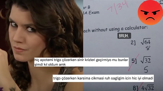 Amerikalı Arkadaşının Sınav Kağıdını Paylaşarak İsyan Eden Kullanıcıya Hak Verenlerden Gelen Tepkiler!