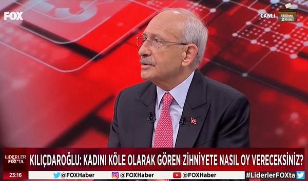 Kemal Kılıçdaroğlu, "Sinan Oğan ile pazarlık yapıldı mı" sorusuna şu şekilde cevap verdi: