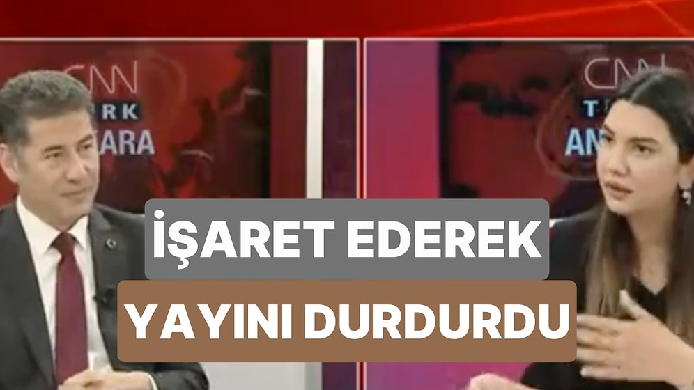 Sinan Oğan, Bakanlık Verilmesi Konusu Açıldığında İşaret Ederek Yayını Durdurdu
