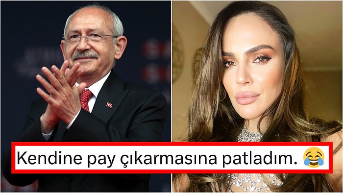 Buket Aydın'ın, Kemal Kılıçdaroğlu'nun İlk Turda Aldığı Oy Oranını Kendisine Bağlaması Güldürdü