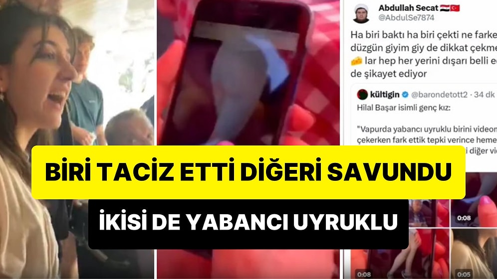 Kadınları Gizlice Kaydeden Yabancı Uyrukluyu 'Siz de Düzgün Giyinin' Diyerek Savunan Bir Başka Yabancı Uyruklu