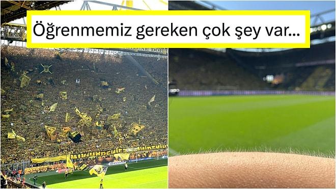 Şampiyonluğu Kaybetmelerine Rağmen Tribünleri Terk Etmeyen Dortmund Taraftarı Sosyal Medyayı İkiye Böldü