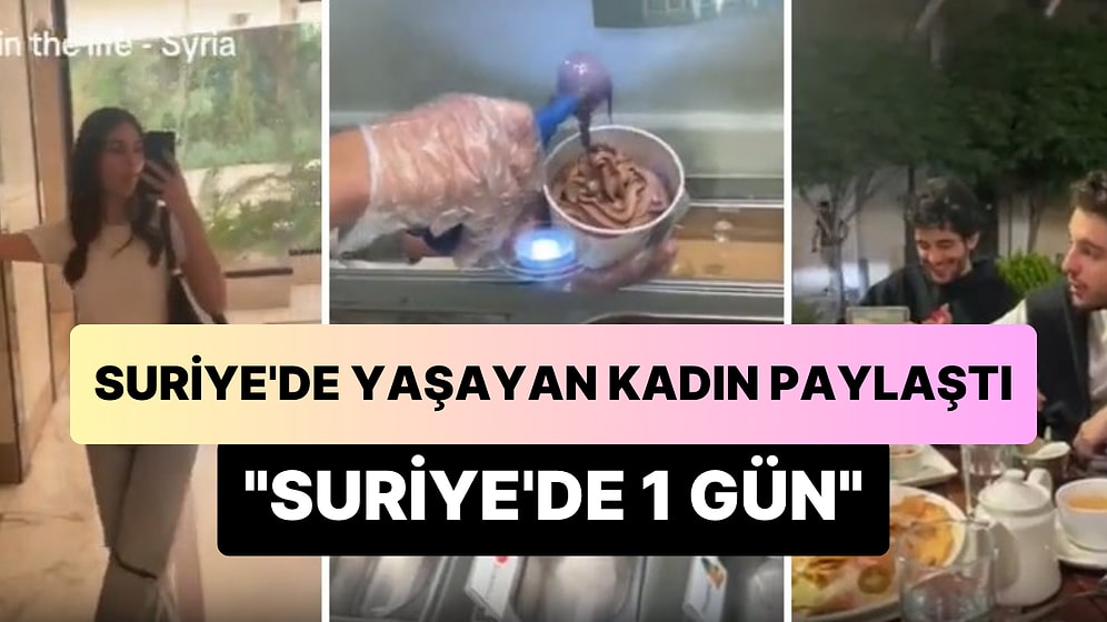Suriye'de Yaşayan Kadının 'Suriye'de 1 Gün' Paylaşımı Sosyal Medyada Viral Oldu