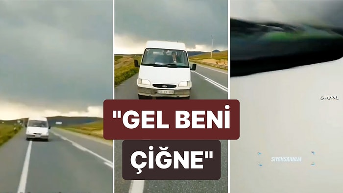 Bir Adamı Yolun Ortasında Bırakan Araç Geri Döndüğünde Adama Çarptı