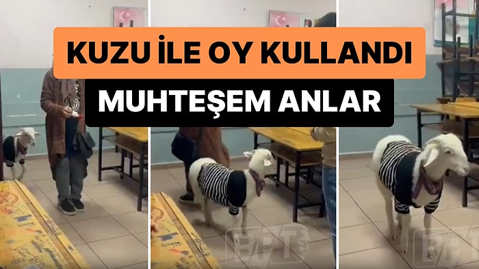 Cumhurbaşkanı Seçimleri 2. Turunda Bir Vatandaş Kuzusu ile Oyunu Kullandı