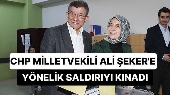 Davutoğlu Oyunu Kullandı ve Saldırıyı Kınadı: "Ali Şeker'e Yönelik Saldırı Kınanmalı"