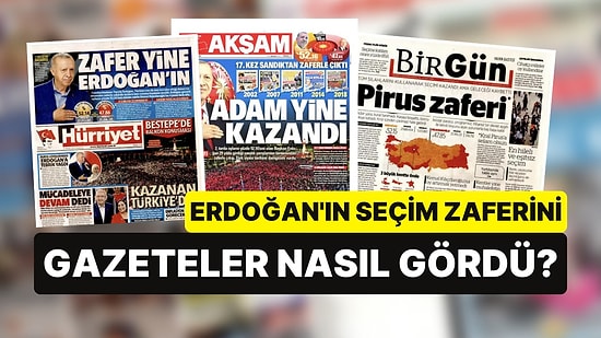 Seçim Sonrası Hangi Gazete Ne Manşetle Çıktı?