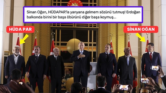 'Kessen Yan Yana Olmaz' Demişti: HÜDA PAR'la Birlikte Zafer Pozu Veren Sinan Oğan'a Tepki Yağdı!