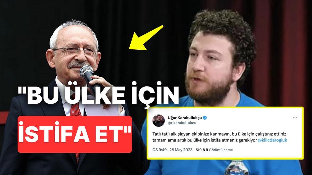 Ünlü Futbol Yorumcusu Uğur Karakullukçu'dan Muhalefet Lideri Kemal Kılıçdaroğlu'na İstifa Çağrısı