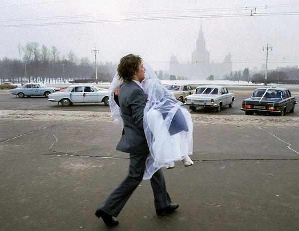 5. Жених и невеста после свадьбы, 1984, СССР