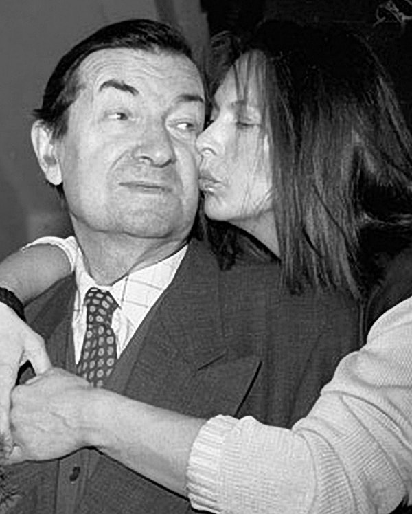 15. Георгий Вицин с дочерью