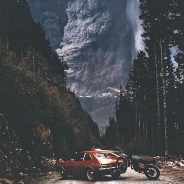 29. Извержение вулкана Сент-Хеленс в США, 1980